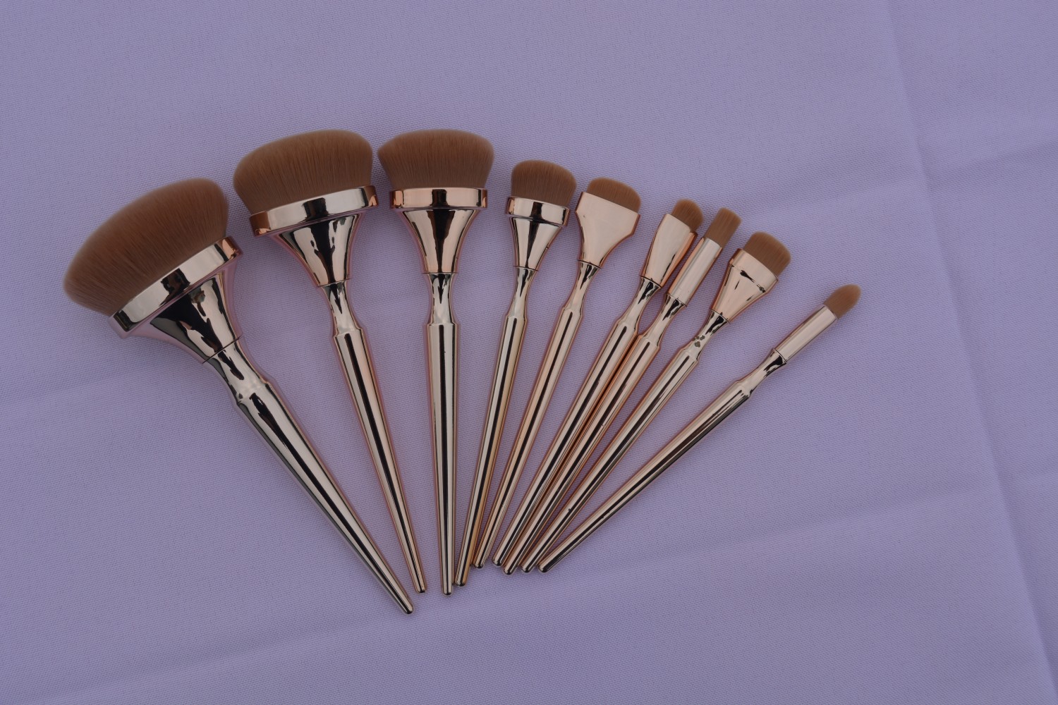 9pc Luxury brush set