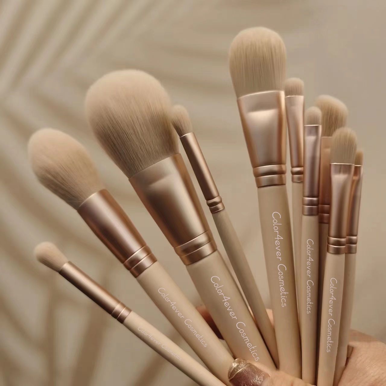 10pc Pink Luxury Brush set