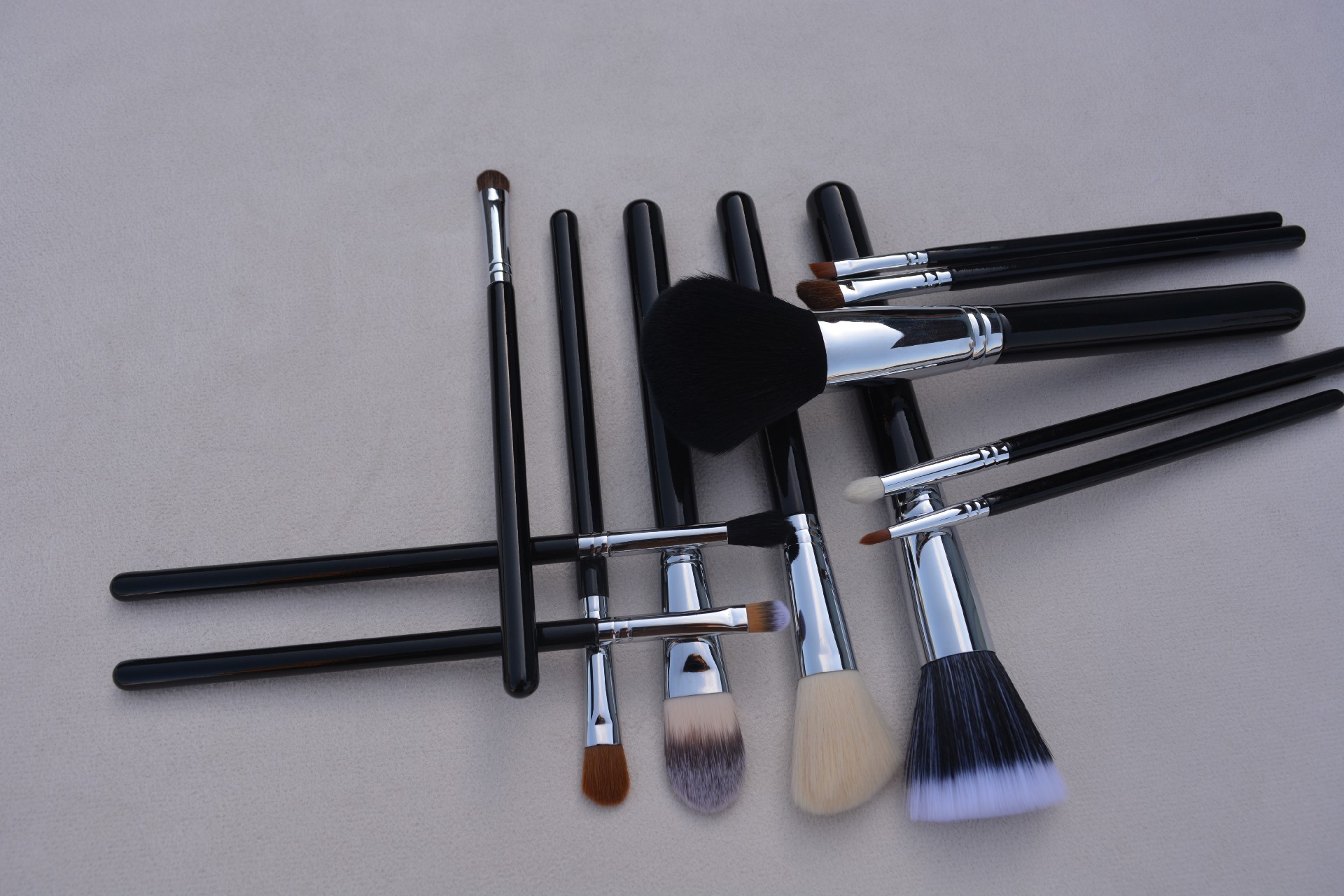 12pc Classic brush set-Copper ferrule or Aluminum ferrule welcomed