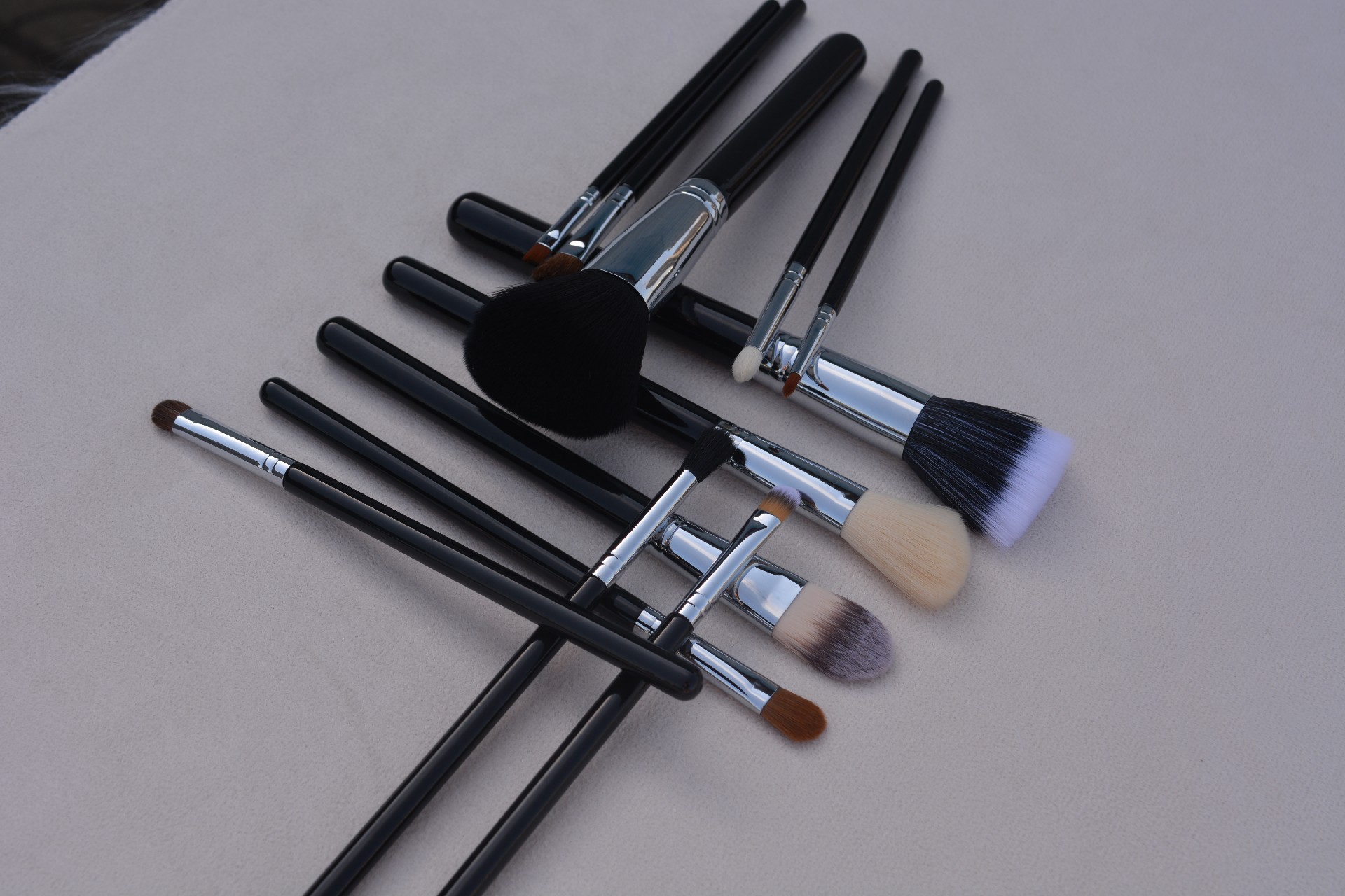 12pc Classic brush set-Copper ferrule or Aluminum ferrule welcomed
