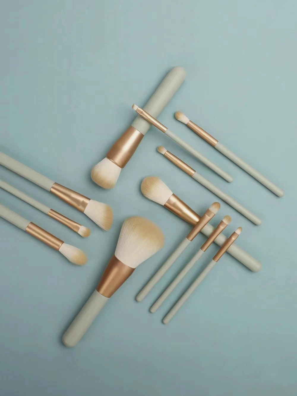 12pc Gold brush set OEM