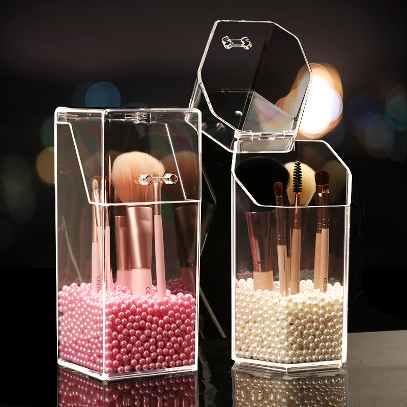 Makeup Brush Cup Holder Plastic