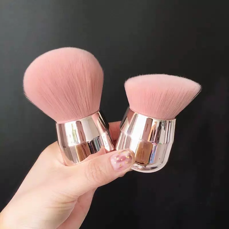 Pink Anged Face Brush